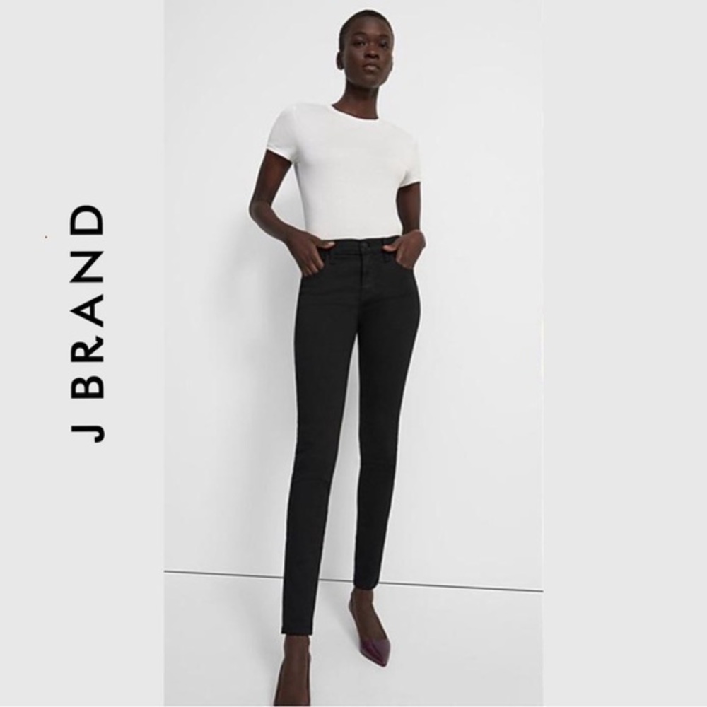 J Brand Jeans Black Skinny Stretch Size 27